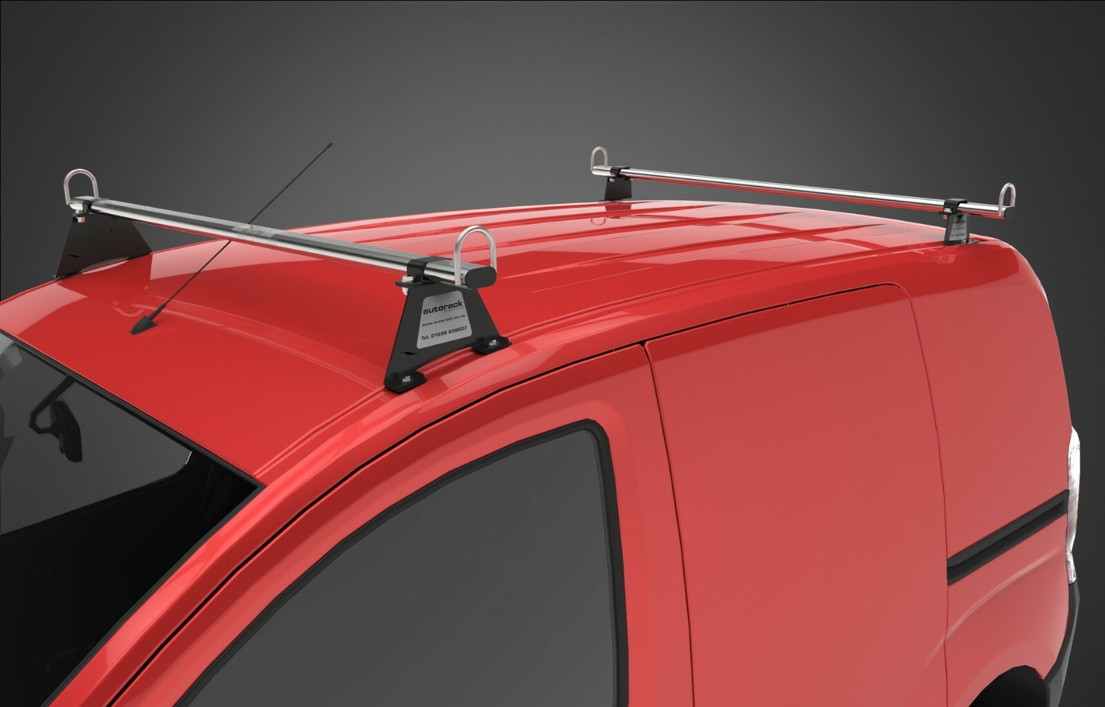 Van Roof Rack 2 Bars for PEUGEOT BIPPER TITAN WorkReady ladder bars