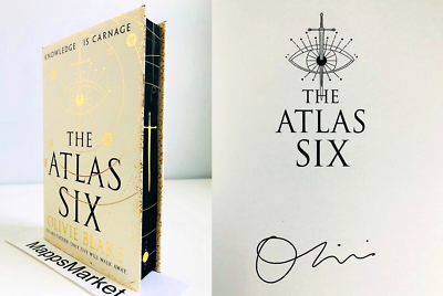 SIGNED The Atlas Six, Paradox & Complex by Olivie Blake FAIRYLOOT