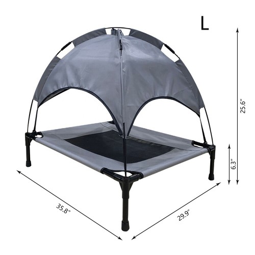 dog hammock with shade