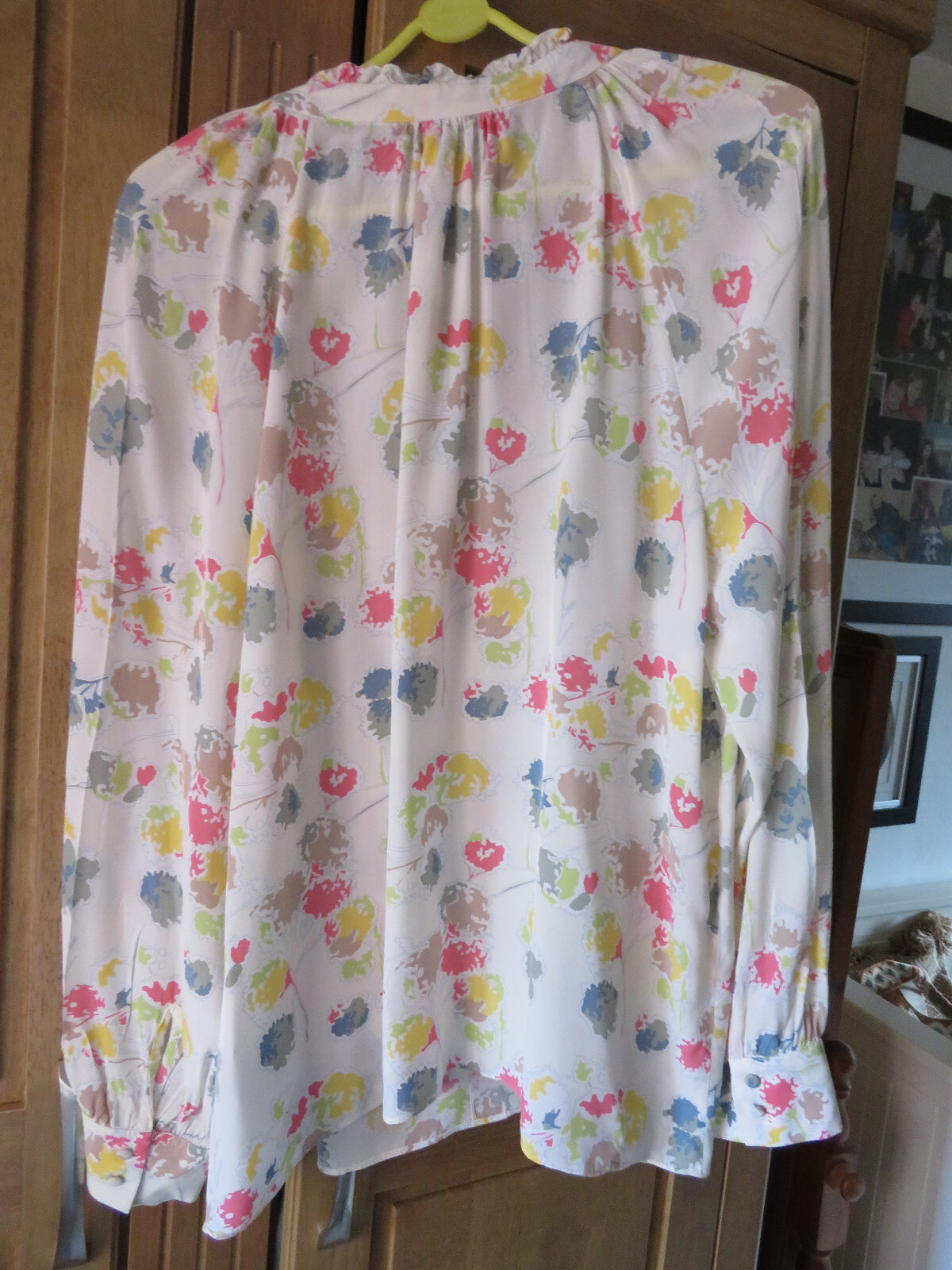 Ladies JIGSAW Blouse. Size 14. Multi coloured. Worn Once. eBay