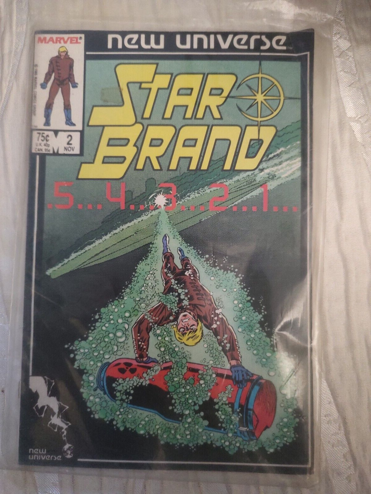 Cb27~comic book~rare star brand issue #2 Nov marvel '86