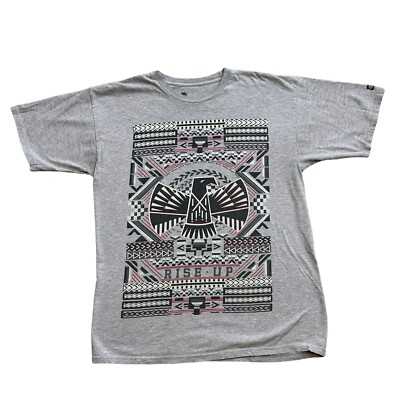 Vintage Thunderbird Phoenix Rise Up Tribal Eagle Bird LARGE TShirt By Element