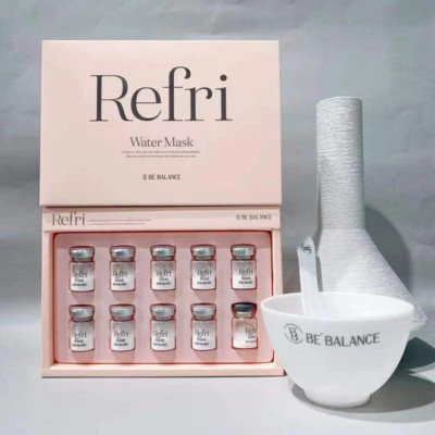 USA Seller-BE BALANCE Refri Water Mask 10 x 4g Free Mask Spatula