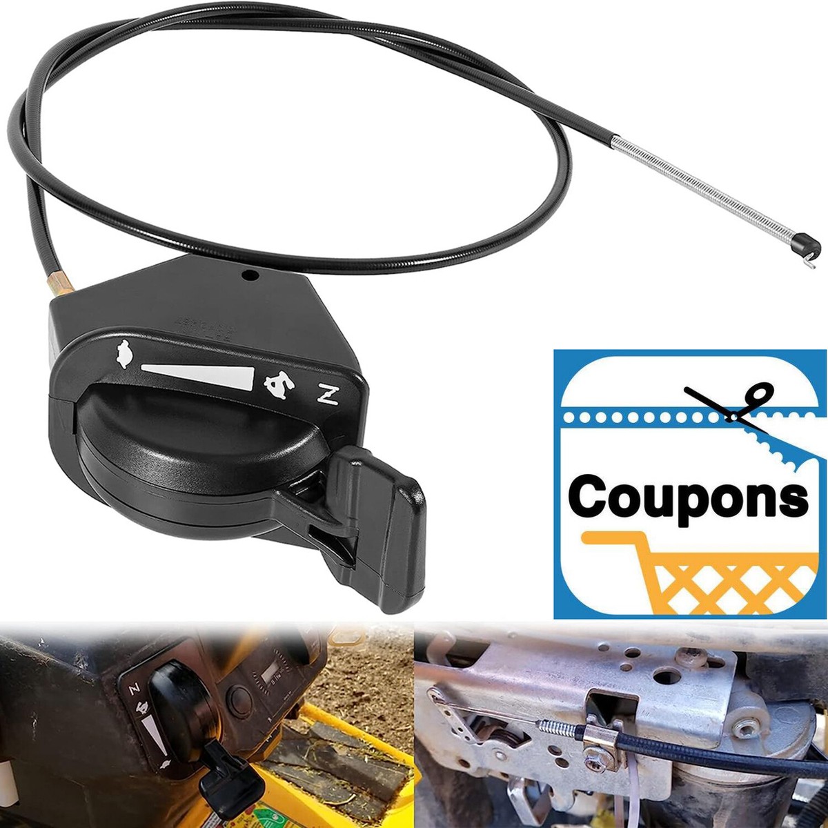 746P06431 Throttle Choke Cable For CUB CADET Enduro XT1 XT2 GT50