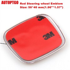 Red Steering Wheel Emblem Badges For Honda Civic Cr-v Accord Odyssey City Fit B Red Steering Wheel Emblem Badges For Honda Civic Cr-v Accord Odyssey City Fit B