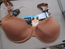 BALI-COFFEE-UNDERWIRE- SMOOTHING-FULL COVERAGE BRA-SIZE-40D-NWT- 48