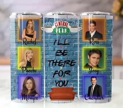 20oz Stainless Steel Tumbler Insulated Travel Mug Friends Central Park Theme