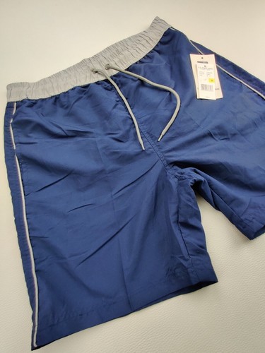 U.S. Polo Assn Men's Medium Navy with Grey Trim Lined Brief 7" Shorts New - Picture 4 of 9