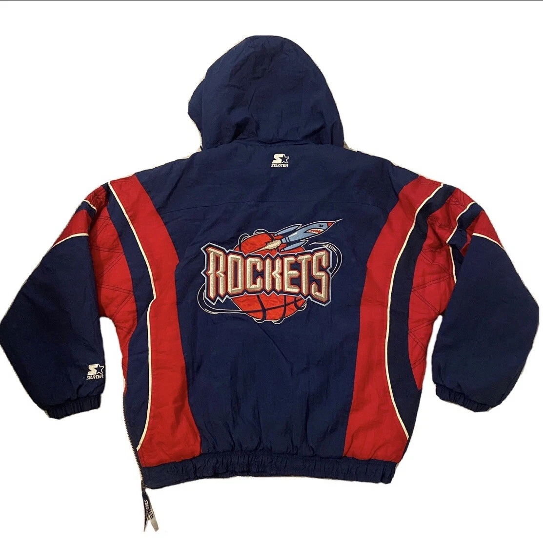 STARTER Houston Rockets Lightweight Jacket LS830667HSR - Karmaloop