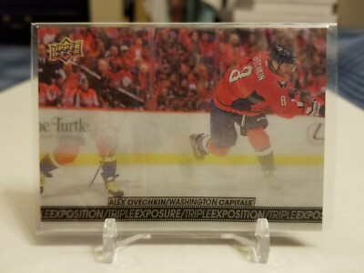 2017-18 UD Tim Hortons Series Triple Exposure-Alex Ovechkin #TE-8 CAPITALS