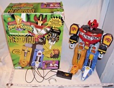 MIGHTY MORPHIN POWER RANGERS MEGAZORD ROBOT REMOTE CONTROL TOY 1994 BOXED