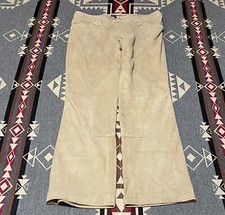 Ralph Lauren Leather Riding Pants Womens 6 Lined Motorcycle Vtg M2