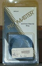 Promaster 52mm to 69mm Step-Up Ring "New Old Stock "