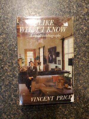 I Like What I Know A Visual Autobiography Vincent Price 1959 HC (Reader Copy)
