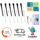 Zoetekway 6 Paar Brillenbügel Überzug, Silikon Brillen Überzüge Brillen