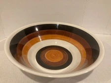 Vintage Norleans handpainted genuine ironstone bullseye design made in Japan