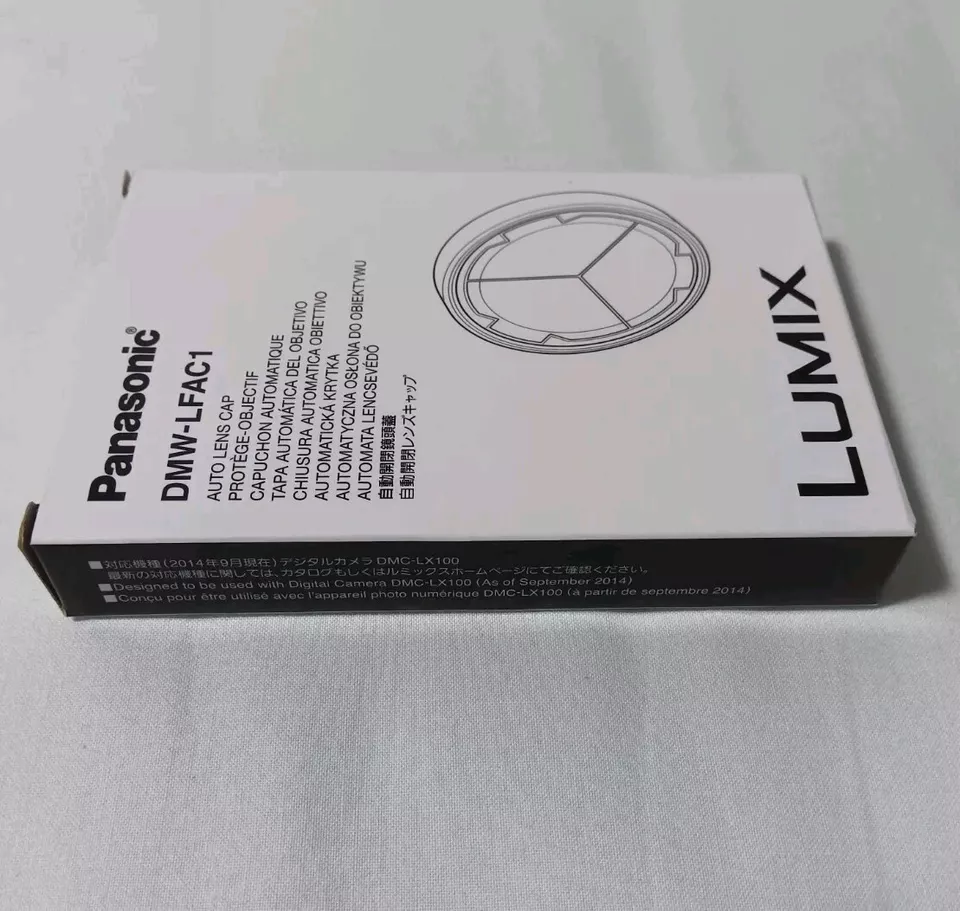 DDU Panasonic LUMIX Automatic Lens Cap DMW-LFAC1 for DMC-LX100 Japan - Image 4 of 4