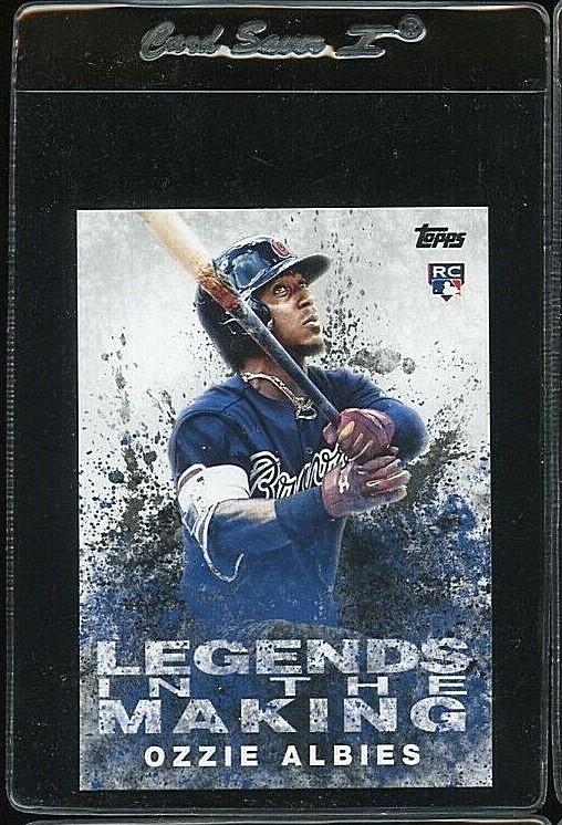 2018 Topps - Legends in the Making Series 2 Ozzie Albies #LITM-4 (RC)