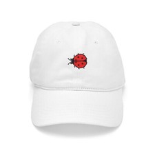 Ladybug Gorra de Béisbol Algodón Bordado Sombrero, Ladybug Gorra Sombrero