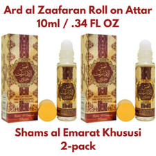 Ard Al Zaafaran Concentrated Roll On Oil 10mL UAE - Shams al Emarat Khususi 2pk