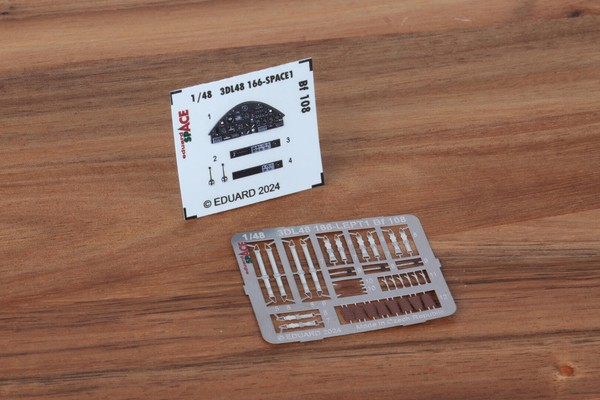 Eduard 3DL48166 F-86A Space Cockpit Details + Sitzgurte 1:48 FüR Modell-Bausatz-image