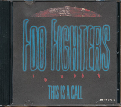 Foo Fighters - This is a Call RARE promo radio only CD single '95