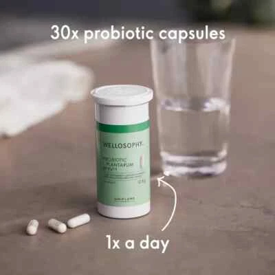 NATURSUPPS Oriflame Wellosophy probiotic strain L. Plantarum 299V™ For a Healthy Gut.