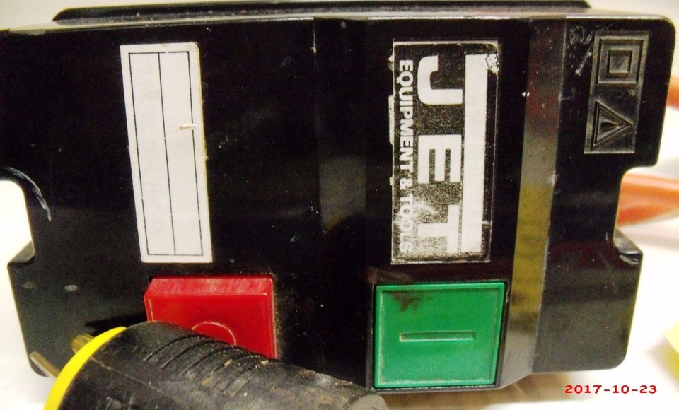 Jet Equipment Tools Electrical ON - OFF Switch Box with Cords | eBay