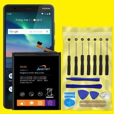 Large Power 3600mAh Battery ToolSet Cricket for Nokia 3.1 Plus TA-1124 cellphone
