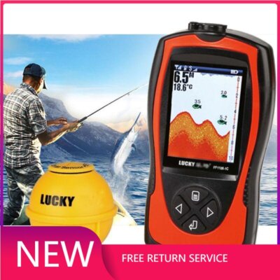 Lucky FF1108-1CWLA Wireless Portable Handheld Fish Finder 147 Ft.
