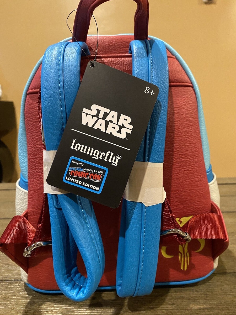 NY Comic Con EXCLUSIVE- Loungefly Star Wars Boba Fett Mini  display picture 2