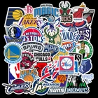 32 Pcs/Lot NBA Club Logo Stickers Waterproof Sticker For Car Laptop Guitar Trunk