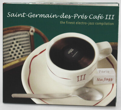 SAINT-GERMAIN DES PRES CAFE III Finest Electro-Jazz Compilation CD Wagram 2002
