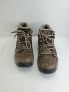 NEW BALANCE WW1569BR Brown Leather Women’s Hiking Trail Boots Size 9 / 40.5