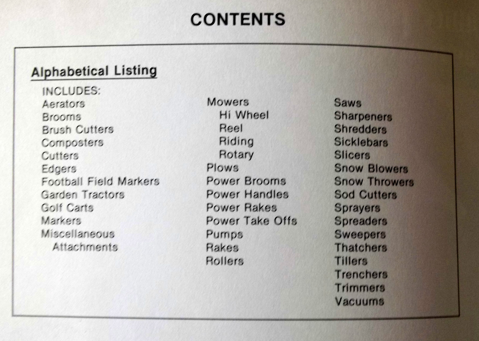 1988 Dayco Utility Belts Lawn And Garden Applications John Deere