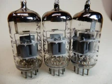 Amperex Holland Made 6DJ8 Vacuum Tubes Matched Strong 107/95% 100/94% 103/96%