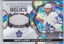 2020/21 BLACK DIAMOND..TIMOTHY LILJEGREN..DIAMOND BEBUT RELICS../399.MAPLE LEAFS