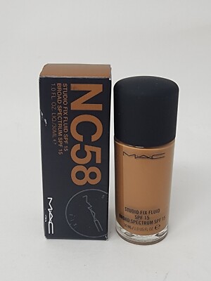 MAC NC58 Studio Fix Fluid SPF 15 Foundation 
