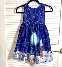 Christmas Party Princess Dress Size 130 3-4 Year Defect Girls See Pics