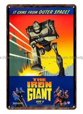 reproductions wholesale THE IRON GIANT MOVIE POSTER metal tin sign