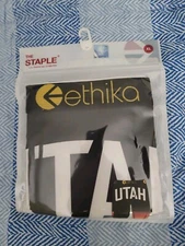 ETHIKA THE STAPLE UTAH JAZZ NBA BOXER BRIEFS  SIZE XL
