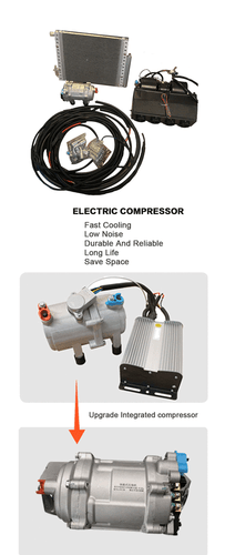 12V Underdash Universal Air Conditioner KIT Cooling&heating evaporator AC Unit - Bild 11 von 16
