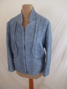 maje blue jacket