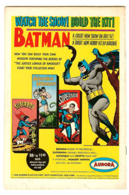 BATMAN #180 6.5 // 1ST APPEARANCE OF LORD DEATH MAN DC COMICS 1966