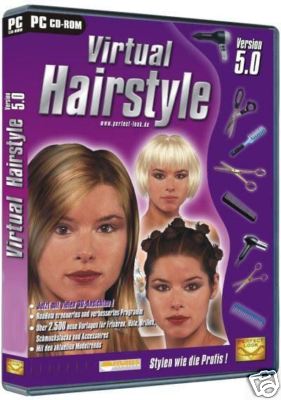 VIRTUAL HAIRSTYLE 5.0 * Eigene Bilder einlesen XP NEU