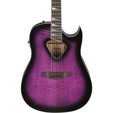 Ibanez ALT50FA Altstar Dreadnought A/E Guitar Transparent Violet Sunburst