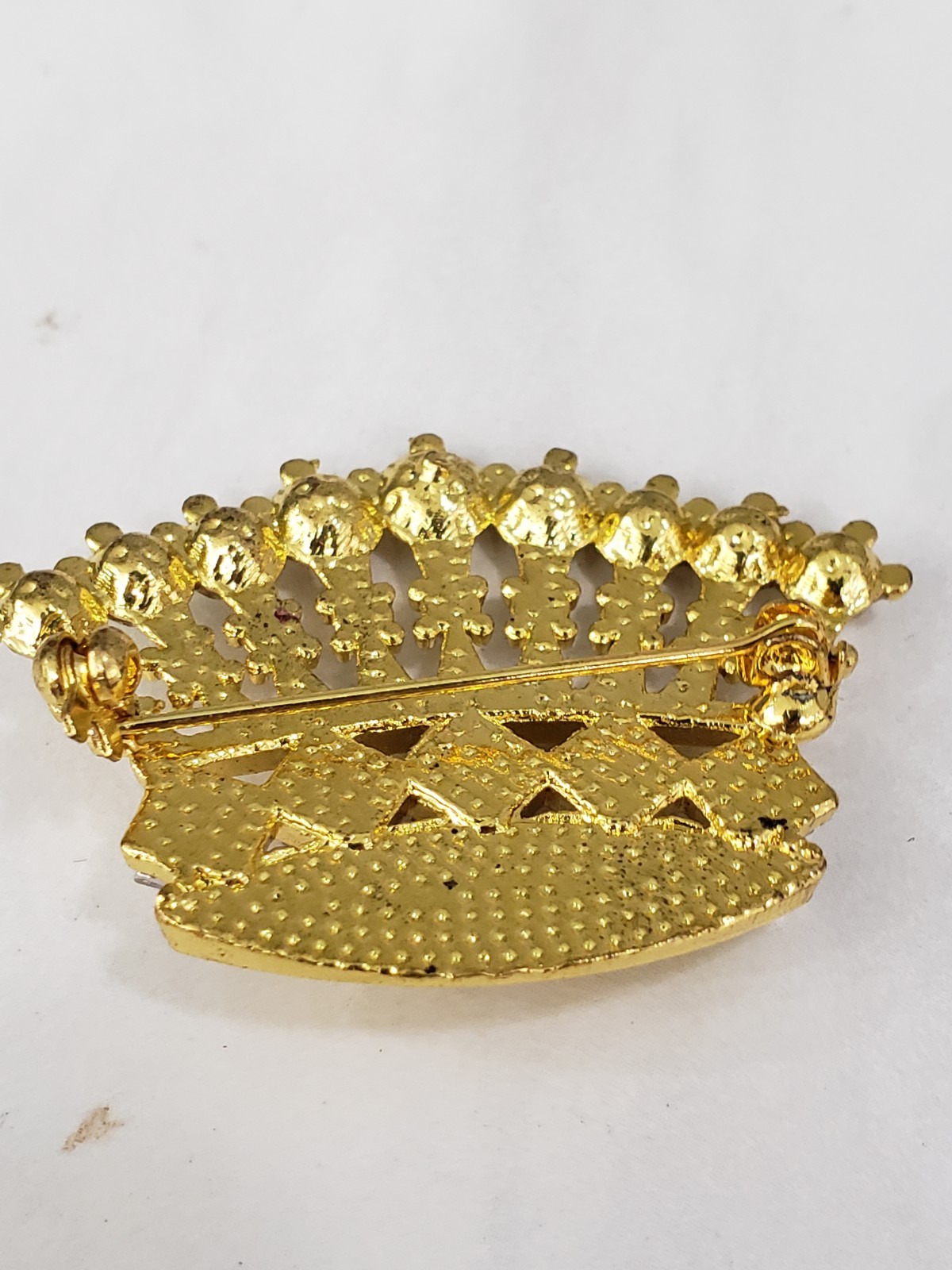 Trinity Broadcasting Network Rhinestone Crown Bro… - image 4