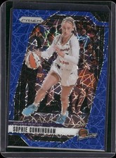 2024 Panini Prizm WNBA #117 Sophie Cunningham Blue Velocity Prizm