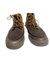 Rare Vintage Polo Sport Ralph Lauren Olive/Brown Ankle Boot Shoe Size Men's 8D