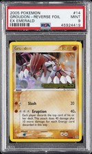 2005 POKEMON EX EMERALD #14 GROUDON-REVERSE FOIL PSA 9 on eBay